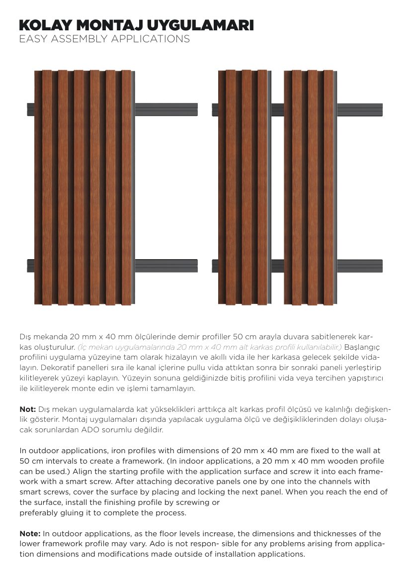 ACS Vinylbond assembly