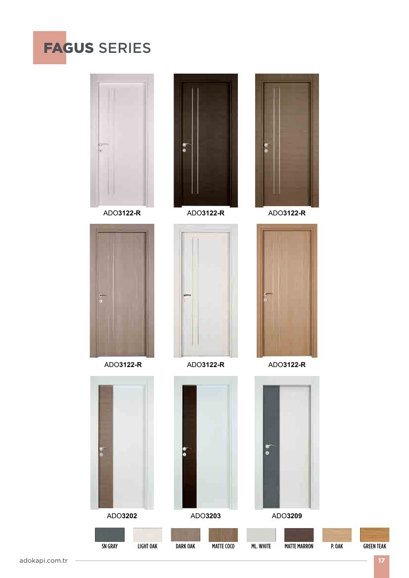 Adokapı Fagus ADO 3122-R