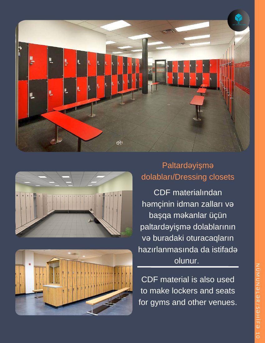 HPL Construction — Спортивные шкафчики