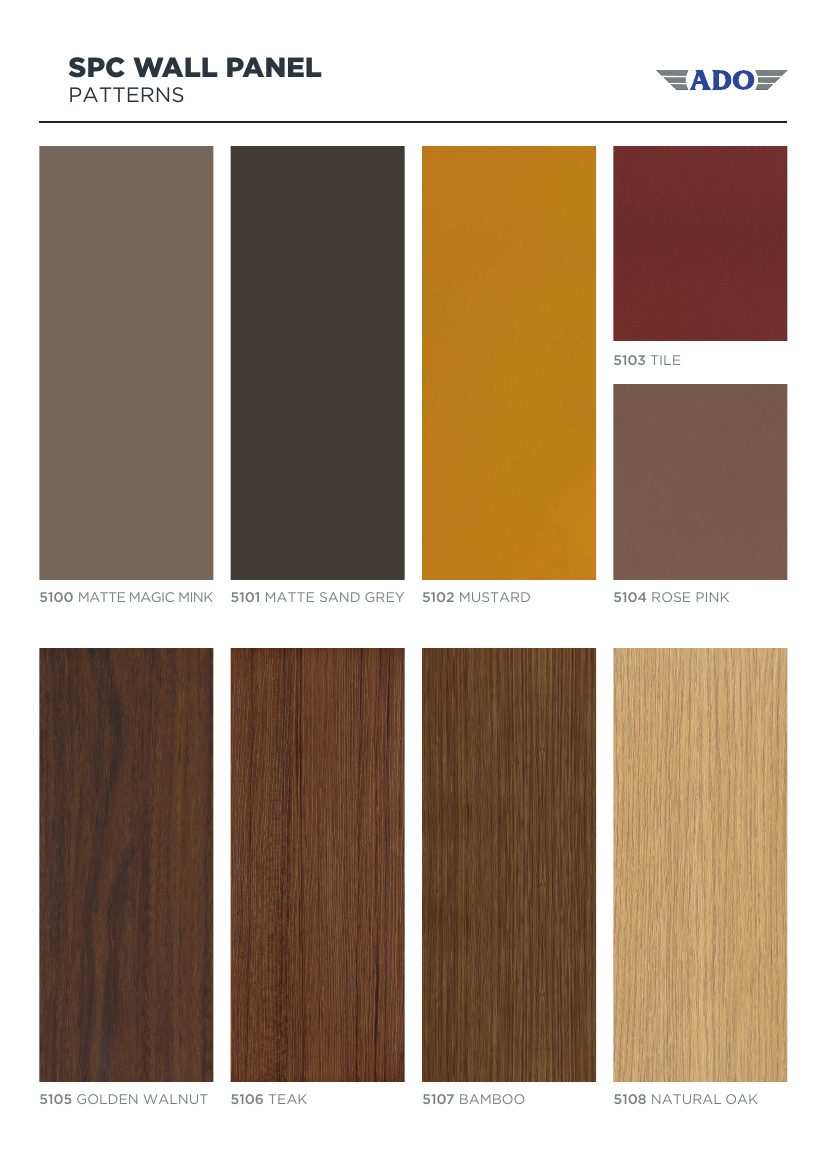 Vinylbond SPC Wall Panel — Интерьерная стеновая панель SPC 1200x2650 мм