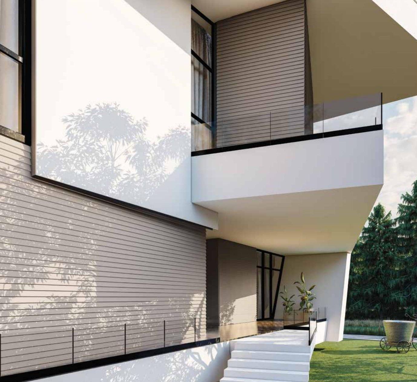 ACS Vinylbond Bevel 26 — Скошенный линейный профиль 125x26 мм