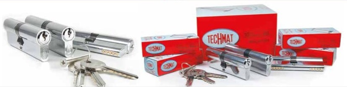 Techmat — Цилиндровые механизмы для дверей